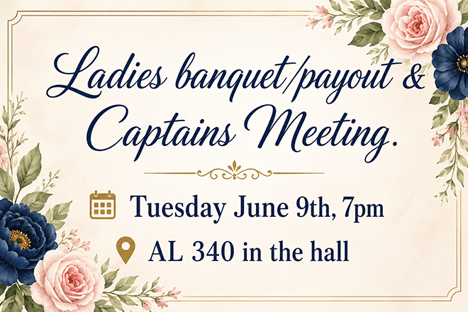 2026 Ladies Banquet